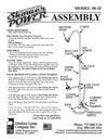 Shower Power English Assembly Sheet