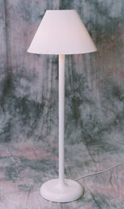 Traditional Shade Lamp - white - Model 110